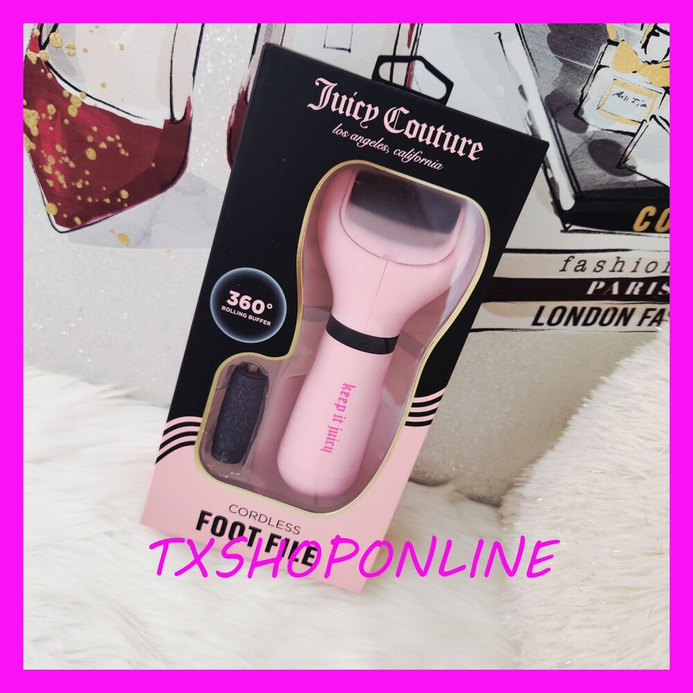 💗👣Juicy Couture cordless foot file👣💗 NEW